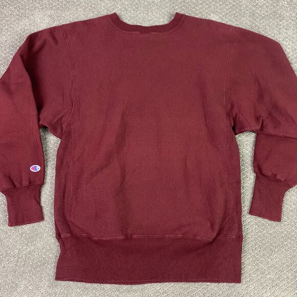 Vintage Champion Reverse Weave Sweatshirt University of Massachusetts Medium - Picture 4 of 12